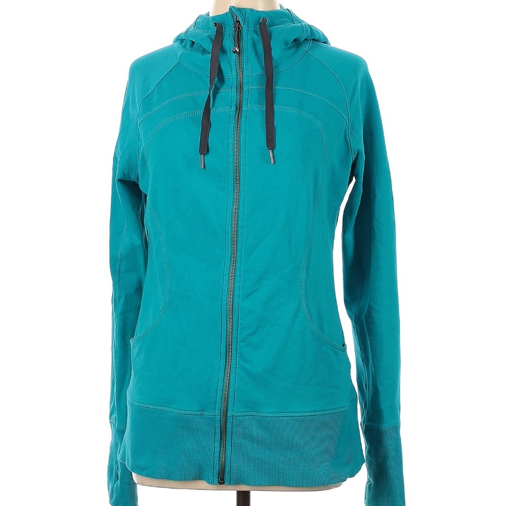lululemon athletica Blue Full Zip Hoodie